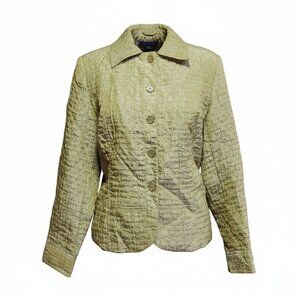 Erin by Erin London Women’s PM Lime Green Blazer Jacket Petite